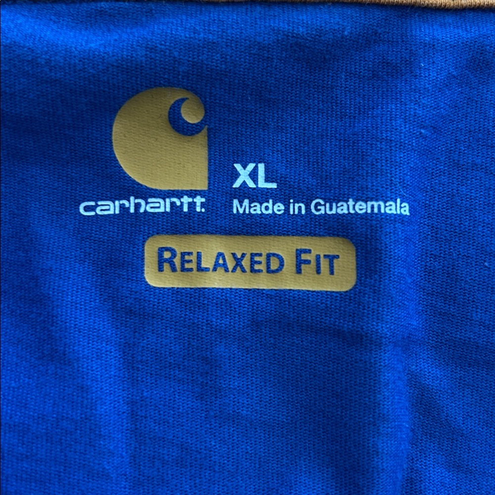 Carhartt Men's Navy Zip-Up Sweater - Picture 3 of 4